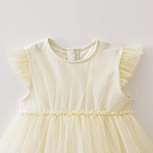 马克珍妮梦幻甜心女童网纱公主裙2026年夏装新款560858 商品图3