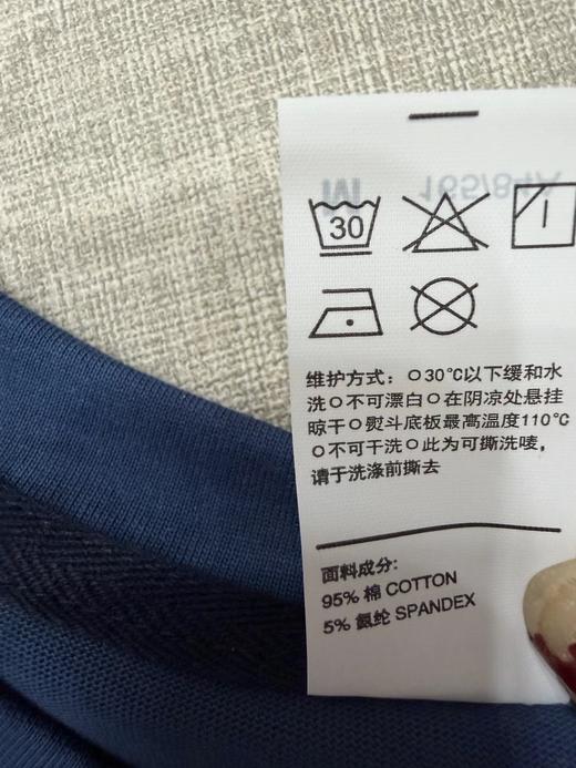 F033173春夏新品情侣款休闲时尚日常百搭全棉圆领短袖T恤 商品图14