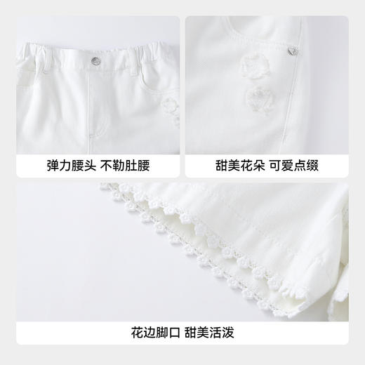 【实体店同款】女童梭织短裤夏季新款安奈儿童装AG626229 商品图4