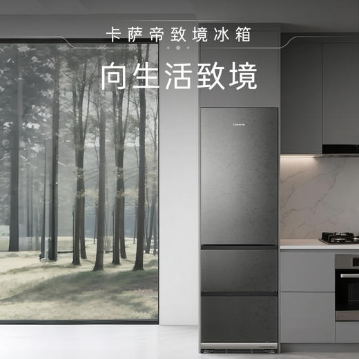卡萨帝冰箱 BCD-415WGCD3AGGTU1原创平嵌|无界组合| MSA氮氧智控底置循环风幕科技|自动制冰 商品图0