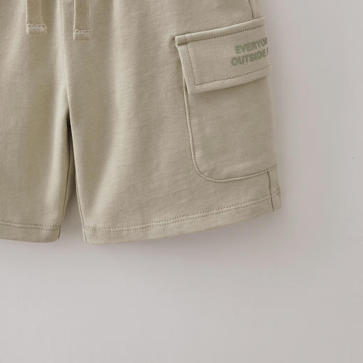 马克珍妮时髦户外男童纯棉工装短裤2026年夏装新款560813 商品图4