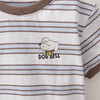 马克珍妮童趣条纹男童纯棉小狗T2026年夏装新款560323 商品缩略图4