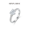 ShiningHouse[培育] 18k金钻石戒指 心形刻面形1.5克拉钻人工真钻人造钻石K金戒指设计感简约钻石戒指悦己送礼臻选【此商品不支持7天无理由退货退款】预计3日发货 商品缩略图2