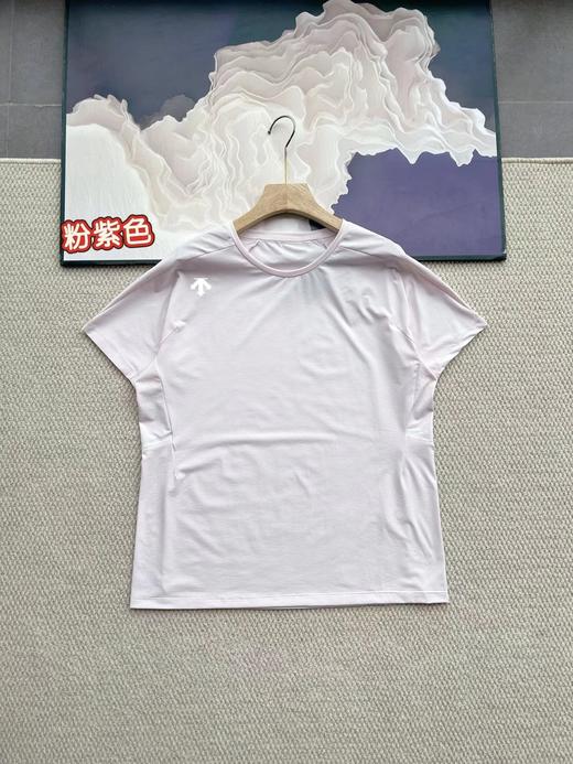 F033150春夏季新款日常搭配运动休闲马卡龙色系立体亲肤拼接剪裁户外T恤 商品图3