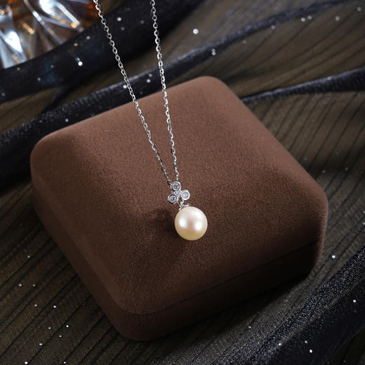 子佩集【简悦日常】银S925珍珠惜王妃套链项链【YP0048】双色三点2602 商品图3