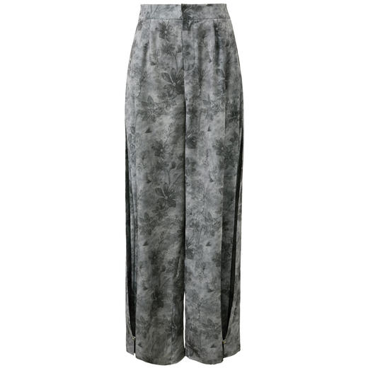 三彩【柳暗花明】2026夏季新款新中式改良宋裤长裤宽松阔腿裤C 商品图4