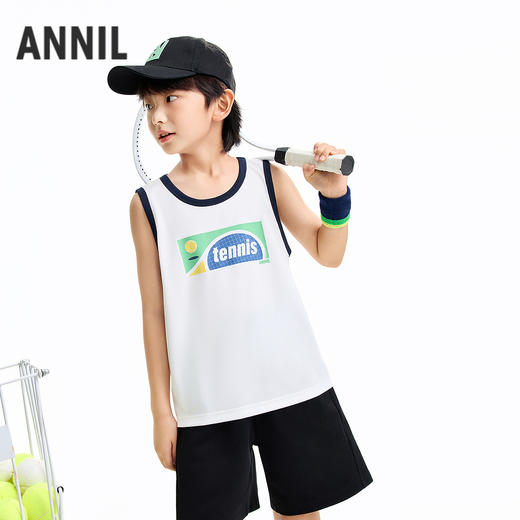 男童圆领背心夏季新款安奈儿童装EB622678 商品图1