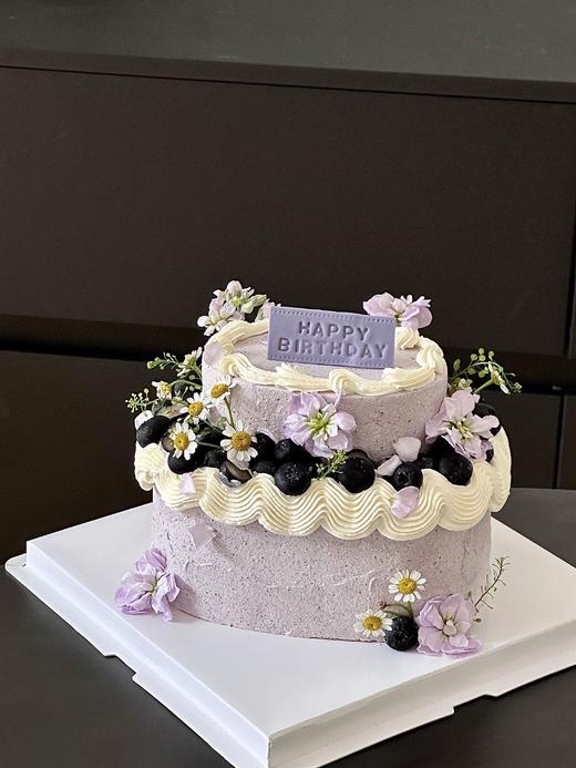 小双层紫色花园 商品图0