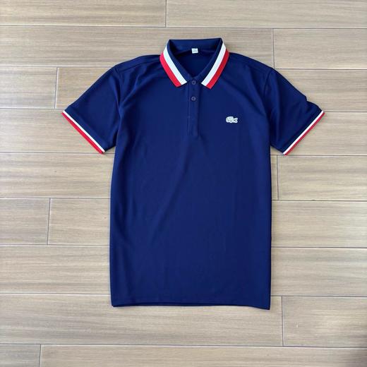 F033174夏季新款商务休闲时尚百搭翻领刺绣T恤短袖POLO衫 商品图6