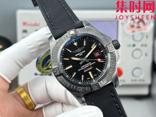 V4版 GF百年灵复仇者系列 黑鸟侦察机44系列 V4版 钛壳 男士腕表 升级瑞版原装机芯刻字 商品图1