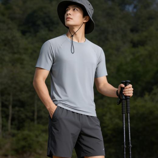 斯辰唯佳速干冰感短袖T恤|10A抗菌+山茶花香，清爽透气，圆领/立领可选 商品图9