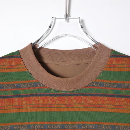 SDSA男装2026新款高贵轻奢潮牌时尚趣味条纹圆领短袖T恤百搭上衣 商品图1