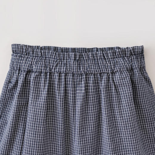 马克珍妮文艺格纹女童花边七分裤2026年夏装新款561015 商品图4