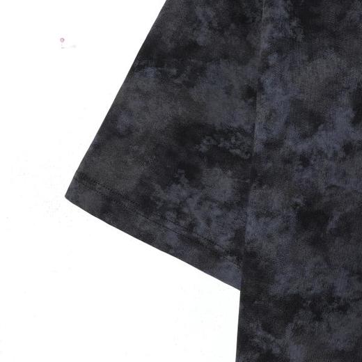 SDSA男装2026新款轻奢小众设计扎染领系带装饰圆领短袖T恤百搭 商品图3