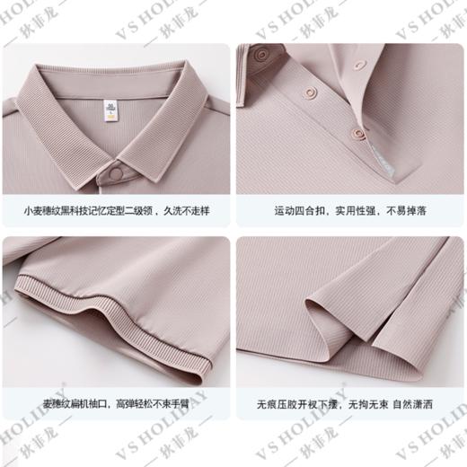 户外速干透气短袖POLO夏男清爽百搭商务休闲POLO/86100 商品图2