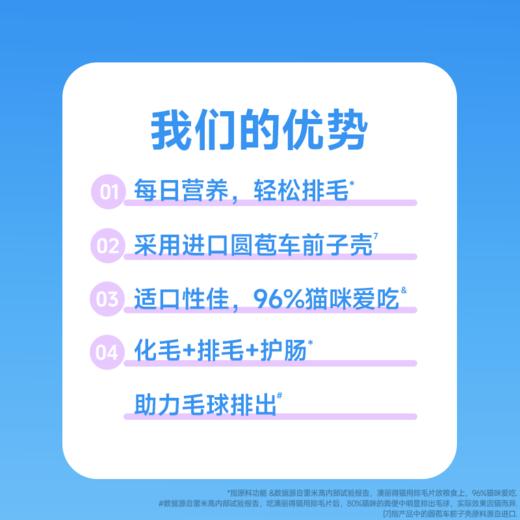 雷米高澳丽得猫用排毛温和排毛轻松化毛护肠胃成猫幼猫去毛球专用 商品图5