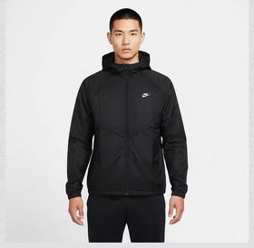 【店庆提前购】【8.8折】7楼NIKE耐克外套男夏季V字形线条连帽夹克轻薄透气皮肤衣IO9628-010吊牌价699折后价615