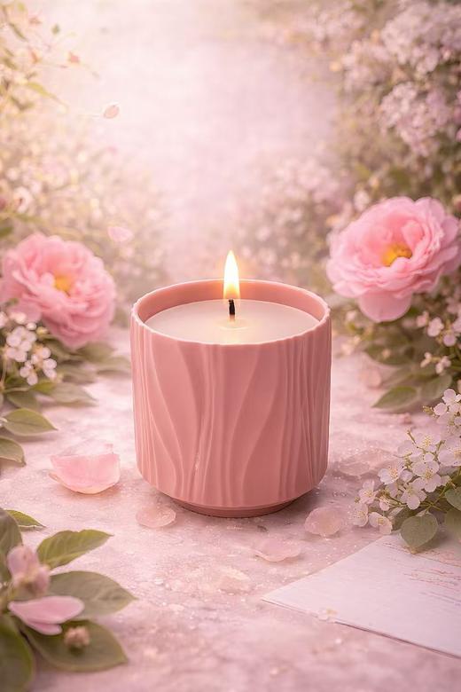 MO MAEK蓦刻 花笺宴席 香薰蜡烛 洛神/阳山蜜桃 135g 商品图0