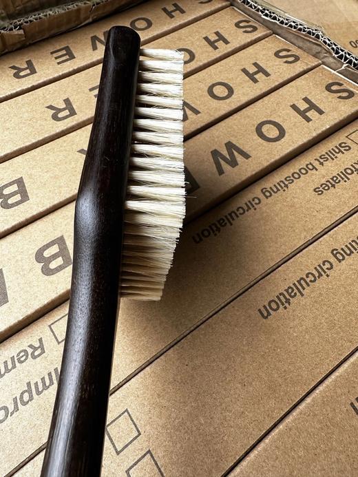 正亚马68美刀！超长柄猪鬃毛浴刷  26Y03113- 商品图4