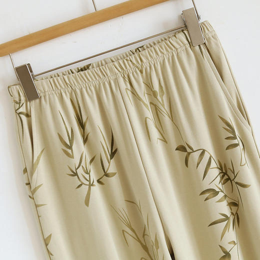 【10天左右发丨水柔棉竹语心声家居服】独具新中式风格，自带清冷感！面料柔滑软糯，触感细腻！宽松舒睡，透气亲肤！【LS-X】 商品图4