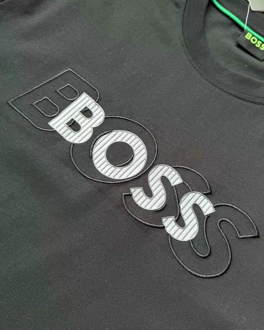 F0331118夏季新品日常三色立体刺绣字母LOGO短袖T恤 商品图14