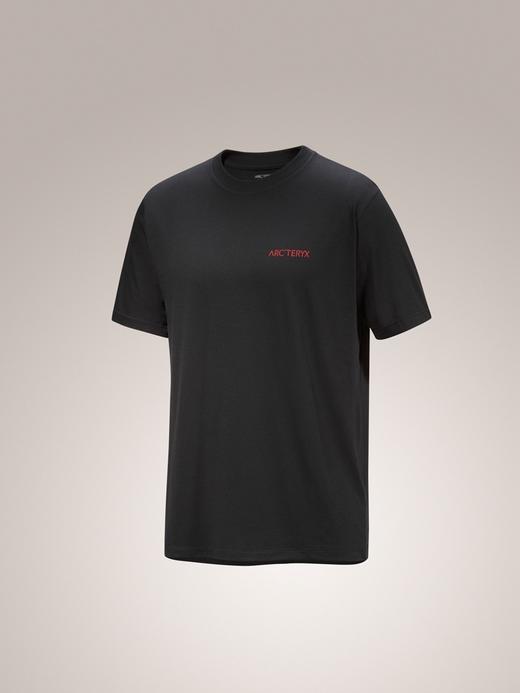 鸟 男款刺绣字母+背面幻影圆领短袖T恤 Z-15908 商品图3