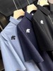 F033176春夏季新款速商务百搭干冰丝商务翻领短袖T恤polo衫 商品缩略图3
