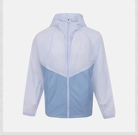 【店庆提前购】【8.8折】7楼NIKE耐克外套男夏季V字形线条连帽夹克轻薄透气皮肤衣IO9628-407吊牌价699折后价615