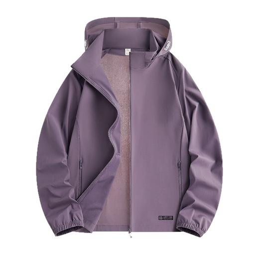 实体品质冰丝防晒衣女户外轻薄透气防晒外套防紫外线连帽防晒服男 商品图4