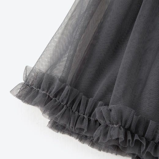 【商场同款】诗凡黎浪漫网纱蛋糕裙2025夏新款半身裙女3G4540871 商品图4