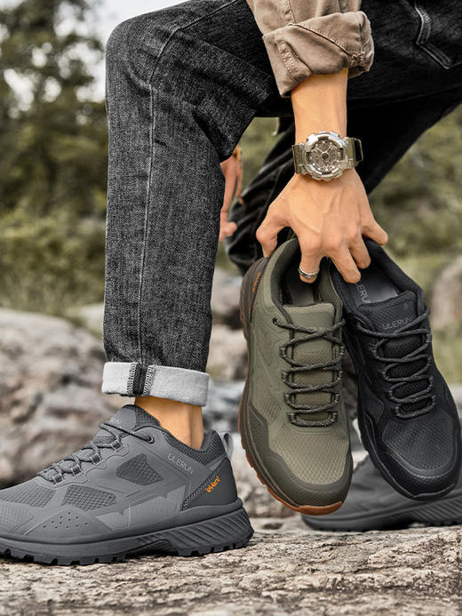 [清仓！]又乐2025款Event防水徒步鞋、越野跑步鞋鞋轻量舒适防滑耐磨男/女鞋L8 (tbzg) 商品图1