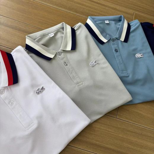 F033174夏季新款商务休闲时尚百搭翻领刺绣T恤短袖POLO衫 商品图1