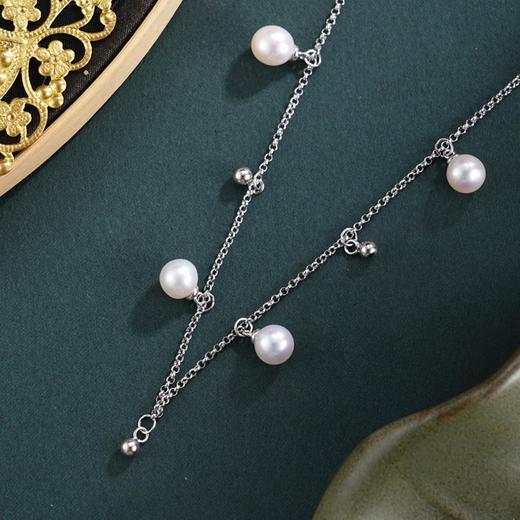 子佩集【星河踏梦】银S925珍珠惜王妃套链项链【YB7532】双色多珠2602 商品图1