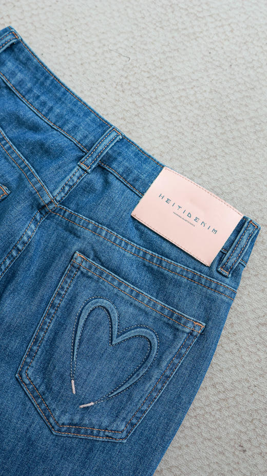 松弛vibe|韩版休闲阔腿牛仔裤 商品图3