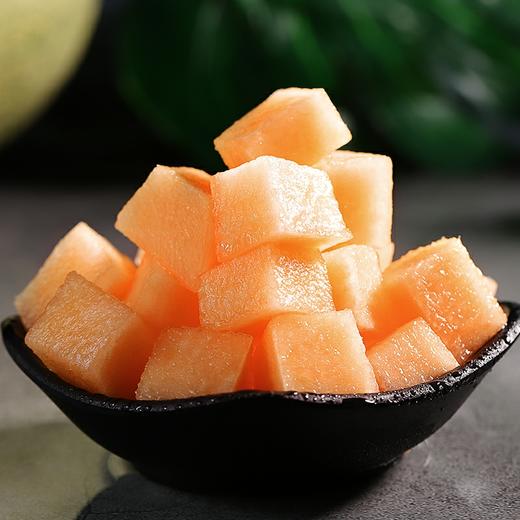 【海南.西州蜜哈密瓜】来自海南的哈密瓜，瓜皮翠绿有纹路，果香怡人，鲜嫩多汁，脆甜如蜜，营养丰富~ 商品图5