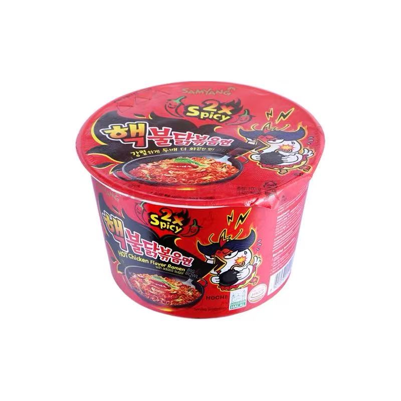 周一取货：【双倍辣鸡肉味火鸡面】一盒105克