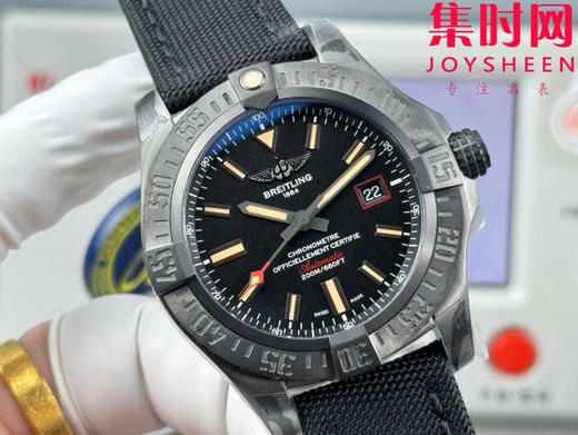 V4版 GF百年灵复仇者系列 黑鸟侦察机44系列 V4版 钛壳 男士腕表 升级瑞版原装机芯刻字 商品图3