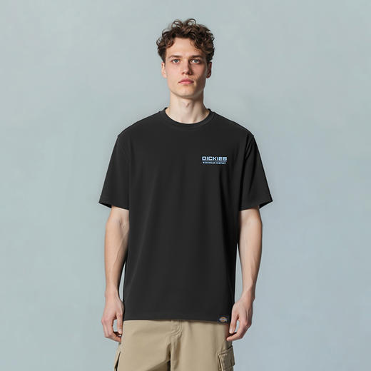 Dickies短袖t恤男美式复古简约字母印花圆领打底衫上衣男装 DK0A881U 商品图0