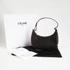 【95新】CELINE思琳193952BZJ.04LU棕色凯旋门老花AVA豌豆包腋下包单肩包女士270326TJ17 商品缩略图1