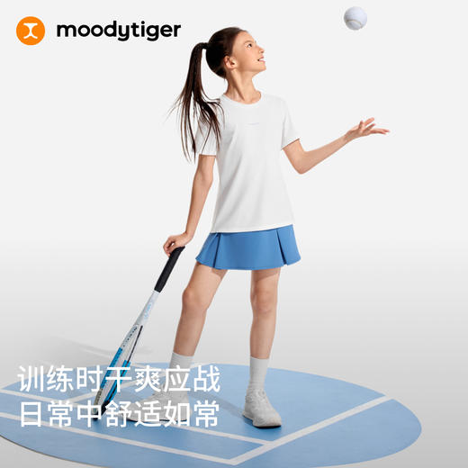 moodytiger夏季运动短袖T恤速干吸汗透气62210127 商品图4