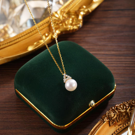 子佩集【三角之力】银S925珍珠惜王妃套链项链【P3137】双色三角2602 商品图3