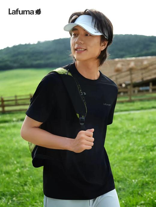 F033139夏季新款户外吸湿速干短袖男士简约百搭休闲T恤防晒上衣 商品图10