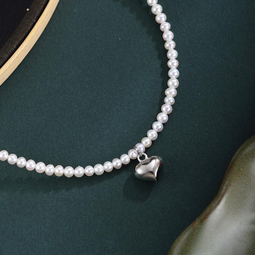 子佩集【珍爱恒久】银S925珍珠惜王妃耳钉【ZZXL050】双色2602 商品图1