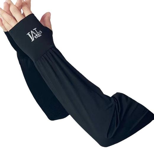 【拍一发二】薄款冰袖防晒手袖宽松加肥加大冰丝开车防紫外线夏季户外护臂骑车 商品图4