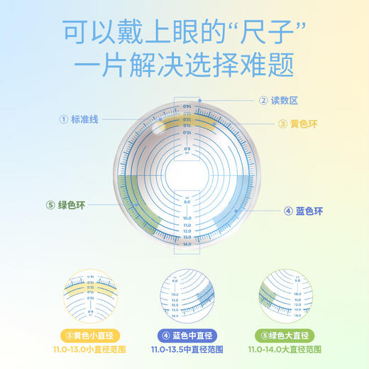 moody彩瞳尺美瞳半年抛0度1片装 商品图1