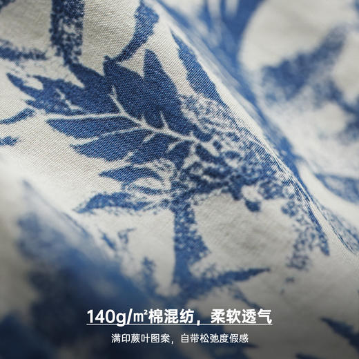 马登工装美式印花沙滩裤海边度假短裤宽松薄款外穿休闲五分裤男夏 商品图2