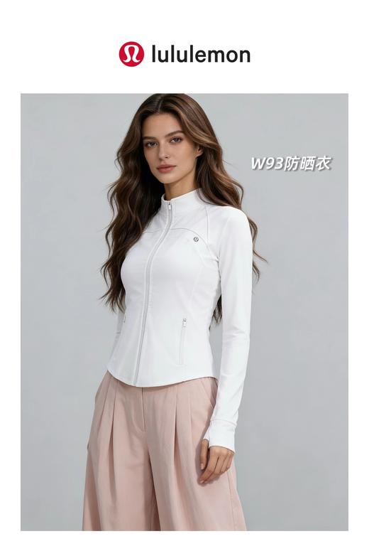 F033179夏季新款轻薄透气轻便百搭女士原纱氨纶立领防晒衣 商品图2