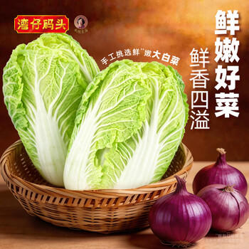 湾仔码头大白菜猪肉水饺720g36只早餐食品速食半成品速冻饺子 商品图4