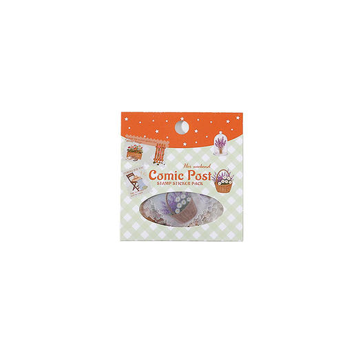 番茄酱少女她的周末漫游系列邮票贴纸包 商品图4