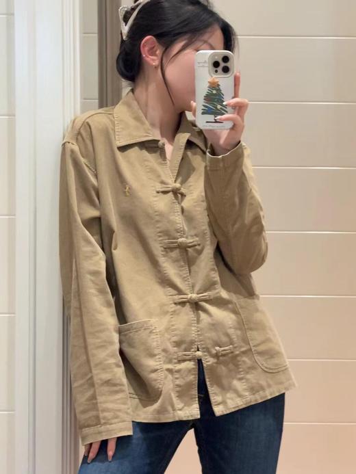 RL拉夫劳伦2026早春佳作 100棉水洗灯芯绒 新中式国风盘扣翻领夹克外套 商品图0